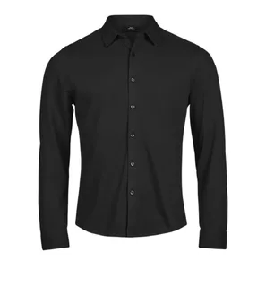 Tee Jays Luxe stretch overhemd in Black, voorkant