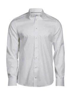 Tee Jays Luxe stretch overhemd in White, voorkant