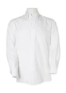 Kustom Kit Workforce overhemd, classic fit in White, voorkant