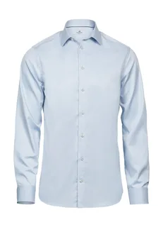 Tee Jays Luxe overhemd met slanke pasvorm in Light Blue, voorkant