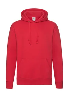 Fruit of the Loom Hoodie in Red, voorkant
