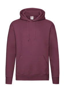 Fruit of the Loom Hoodie in Burgundy, voorkant