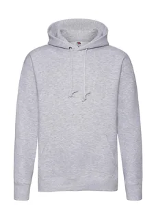 Fruit of the Loom Hoodie in Heather Grey, voorkant
