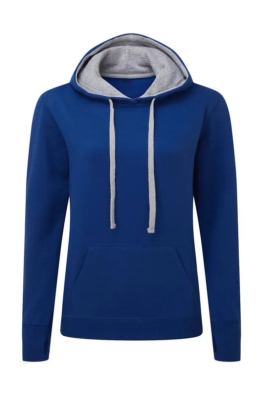 SG Dames hoodie met contrast