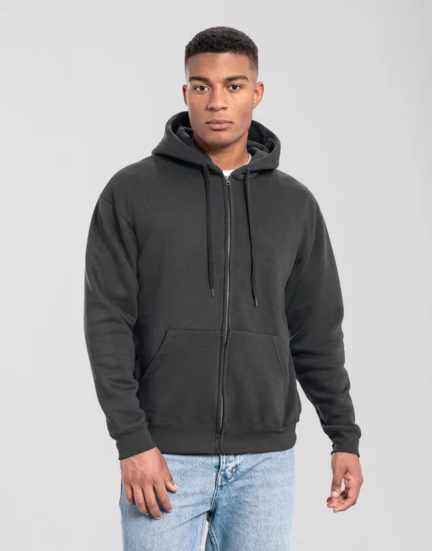 Fruit of the Loom Iconic Premium hoodie met rits