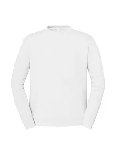 Fruit of the Loom Iconic Premium Set-In Sweat in White, voorkant