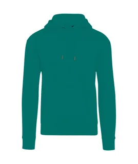SG Signature tagless hoodie in Emerald Green, voorkant