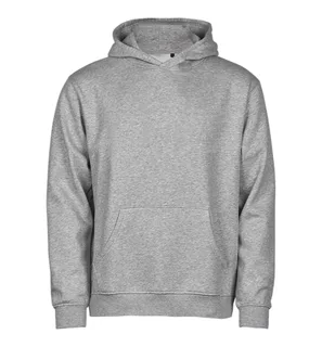 Tee Jays UNLABELED kinderhoodie in Heather Grey, voorkant