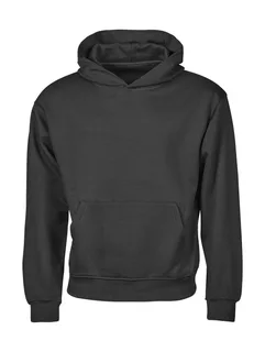 Tee Jays UNLABELED heavy relaxed-fit hoodie in Black, voorkant