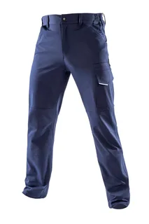 Result Gerecyclede stretch broek in Navy, voorkant