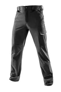 Result Gerecyclede stretch broek in Black, voorkant