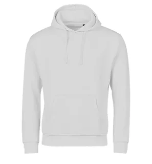 Tee Jays UNLABELED hoodie in White, voorkant
