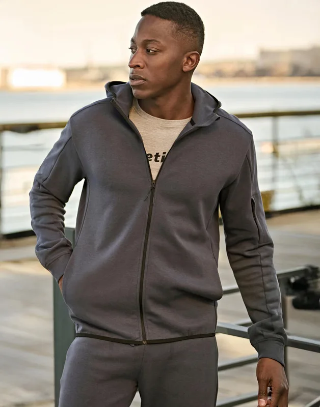 Tee Jays Sporthoodie met volledige rits