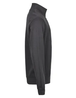 Tee Jays Geribde interlock sweater met halve rits – foto 3