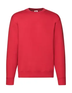 Fruit of the Loom Set-In Sweater in Red, voorkant