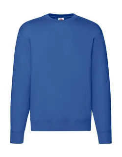 Fruit of the Loom Set-In Sweater in Royal Blue, voorkant