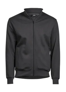 Tee Jays Vest met volledige rits in Dark Grey, voorkant