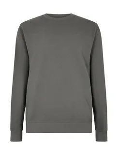 Kustom Kit Piqué sweater in Dark Grey, voorkant