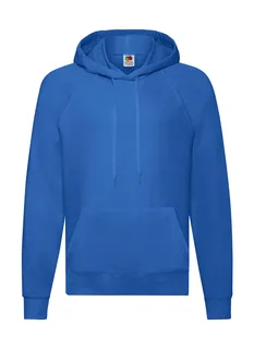 Fruit of the Loom Lichte hoodie in Royal, voorkant