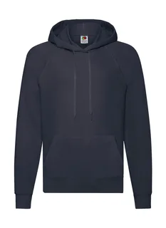 Fruit of the Loom Lichte hoodie in Deep Navy, voorkant