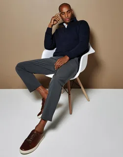 Kustom Kit Quarter-zip sweater, regular fit – foto 2
