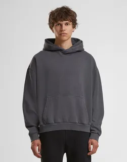 Build Your Brand Vintage Heavy Hoody – foto 4
