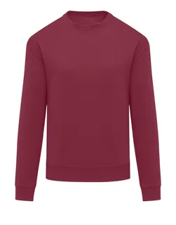 SG Originals heren sweater met ronde hals in Burgundy, voorkant