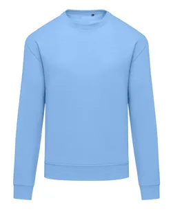 SG Originals heren sweater met ronde hals in Sky, voorkant