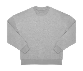 B&C Influence Crew in Sport Grey, voorkant