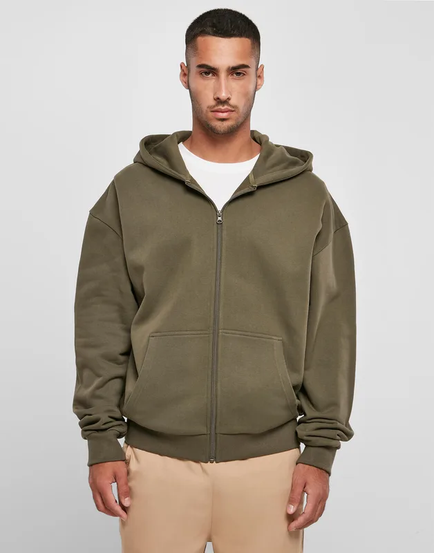 Build Your Brand Ultra Heavy Zip Hoody