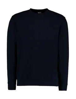 Kustom Kit Sweater Superwash® 60°, regular fit in Navy, voorkant