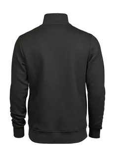 Tee Jays Half-zip sweater in Dark Grey, voorkant
