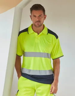 Yoko Tweekleurig hi-vis T-shirt – foto 8