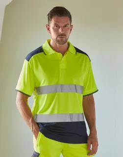 Yoko Tweekleurig hi-vis T-shirt – foto 9