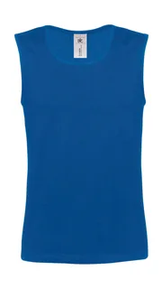 B&C Athletic tank top in Royal Blue, voorkant