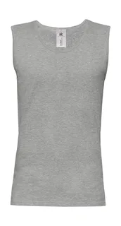 B&C Athletic tank top in Sport Grey, voorkant