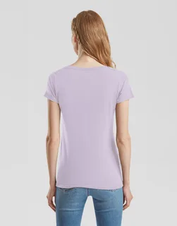 Fruit of the Loom Iconic 150 dames T-shirt met V-hals – foto 1