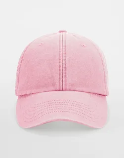 Beechfield Vintage kinderpet, low profile in Vintage Dusky Pink, voorkant
