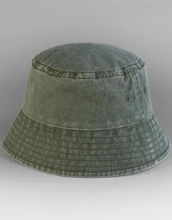 Beechfield Vintage vissershoed in Vintage Olive, voorkant