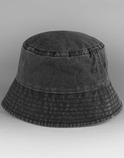 Beechfield Vintage vissershoed in Vintage Black, voorkant