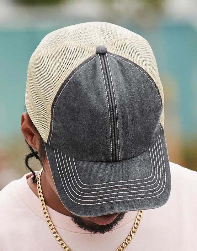 Beechfield 6 Panel Vintage Trucker