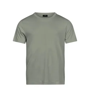 Tee Jays T-shirt van pimakatoen in Sage, voorkant