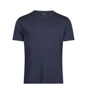 Tee Jays T-shirt van pimakatoen in Navy, voorkant