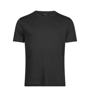 Tee Jays T-shirt van pimakatoen in Black, voorkant