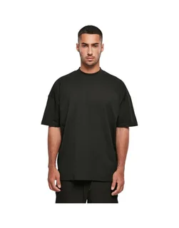 Build Your Brand Oversized T-shirt met opstaande hals – foto 1