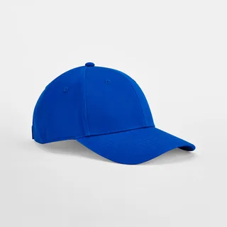 Beechfield EarthAware® klassieke 6-panel kinderpet van biologisch katoen in Bright Royal, voorkant