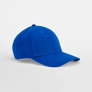 Beechfield EarthAware® klassieke 6-panel pet van biologisch katoen in Bright Royal, voorkant