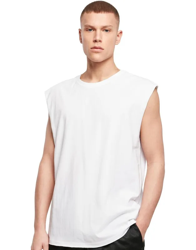 Build Your Brand Mouwloos T-shirt