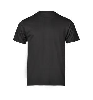 Tee Jays UNLABELED kids' T-shirt in Black, voorkant