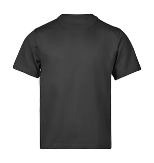 Tee Jays UNLABELED T-shirt met ruime pasvorm in Black, voorkant
